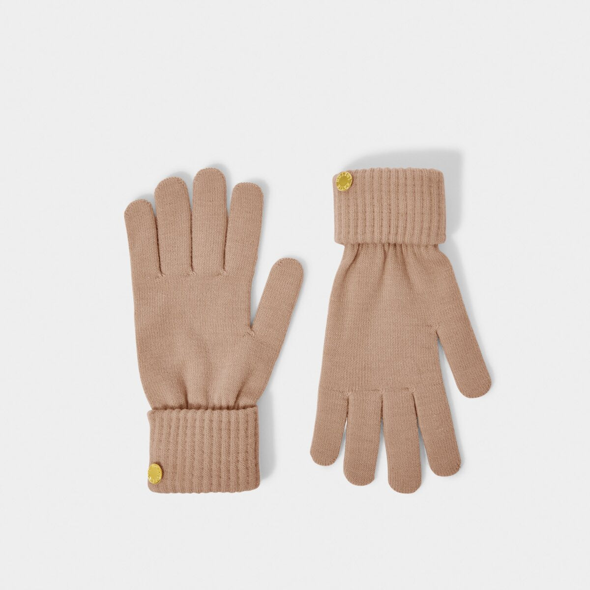 Katie Loxton | Knitted Gloves | Soft Tan