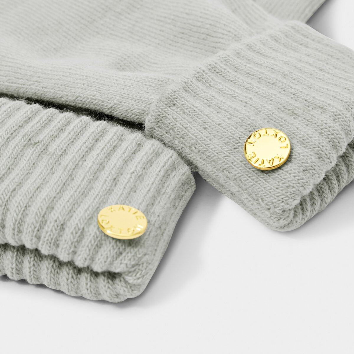 Katie Loxton | Knitted Gloves | Cool Grey