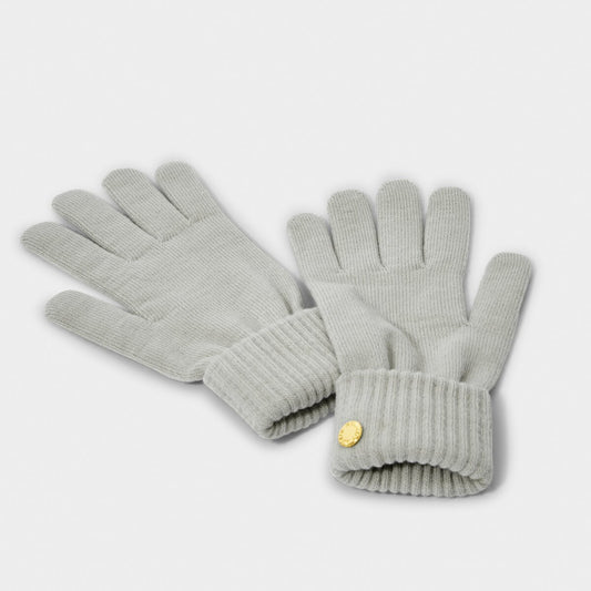 Katie Loxton | Knitted Gloves | Cool Grey
