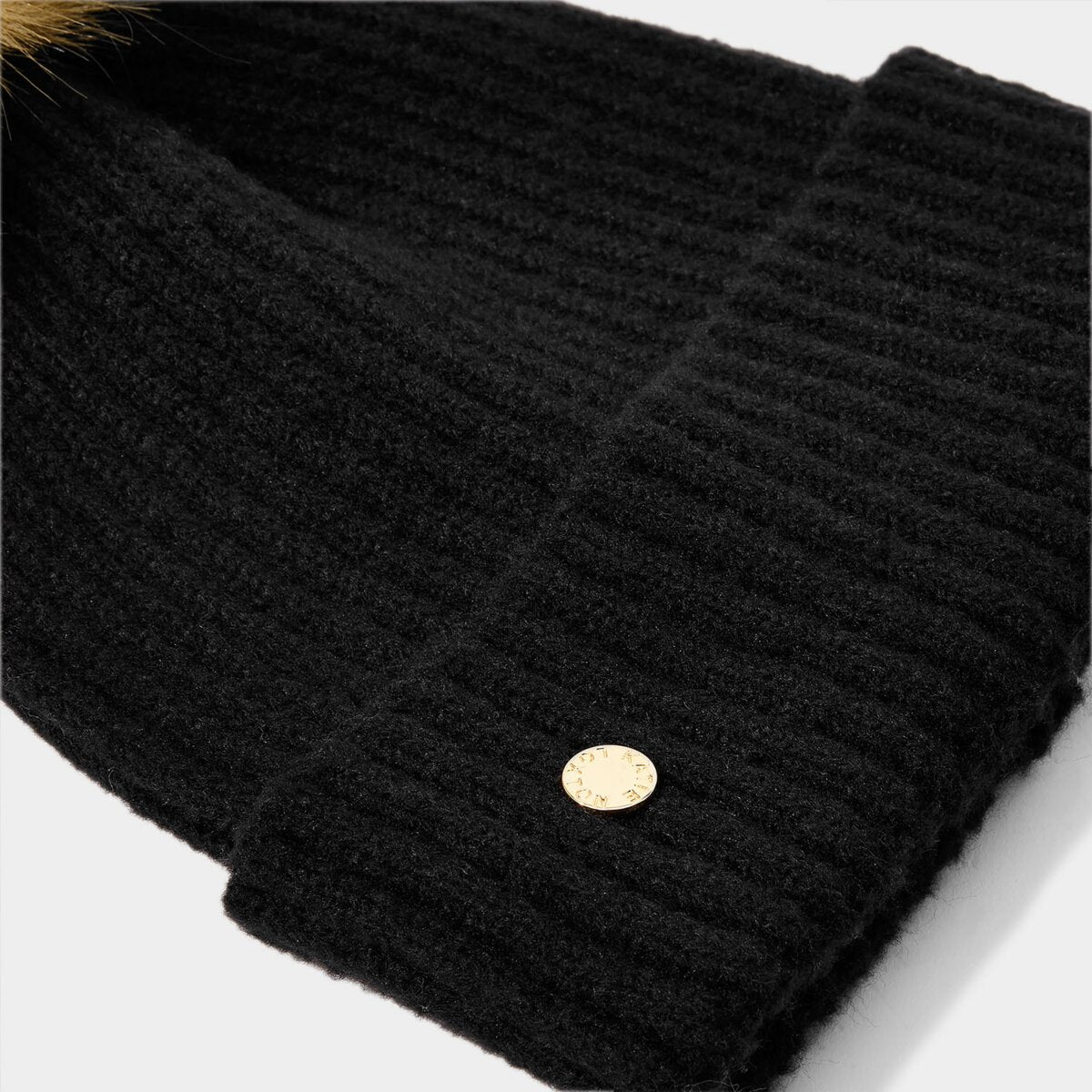 Katie Loxton | Knitted Hat | Black