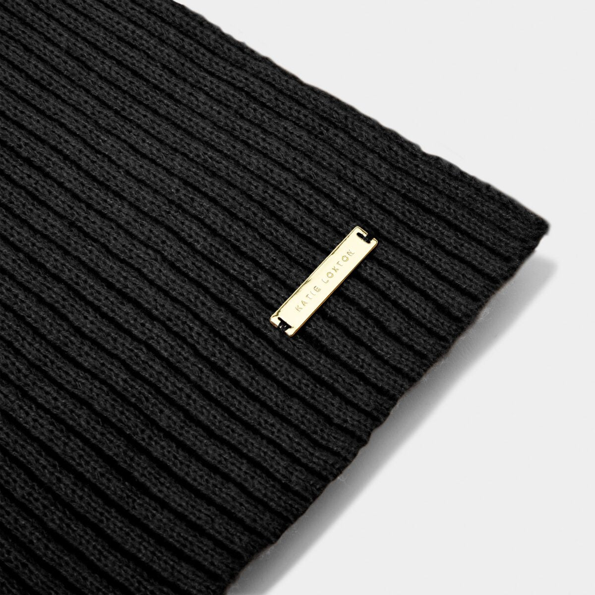 Katie Loxton | Knitted Winter Scarf | Black