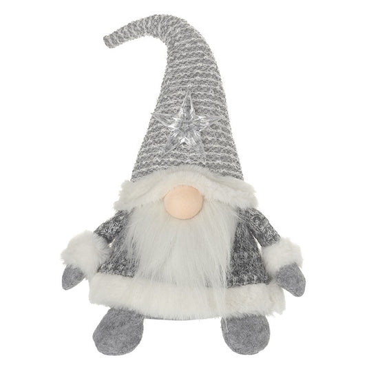 Grey Gonk with Light Up Star Hat