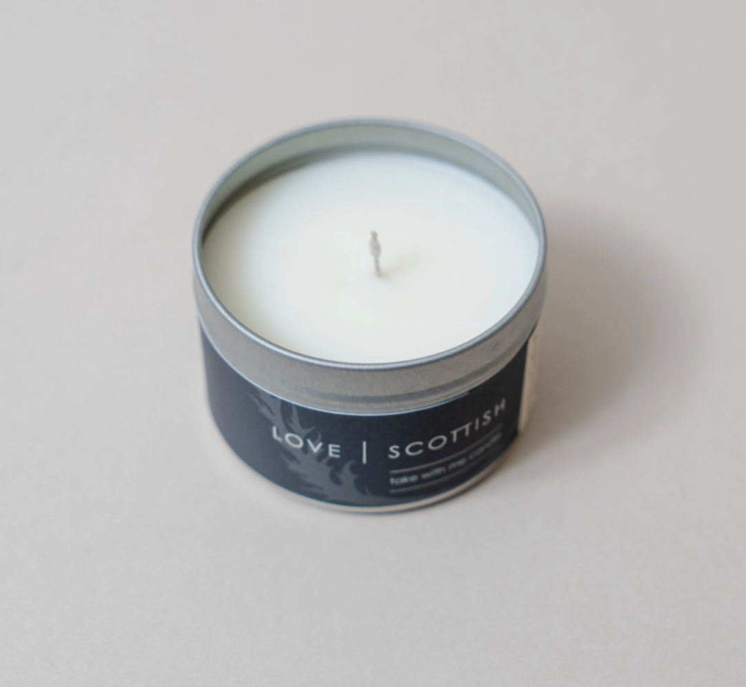 Lime, Basil & Mandarin | Tin Travel Candle