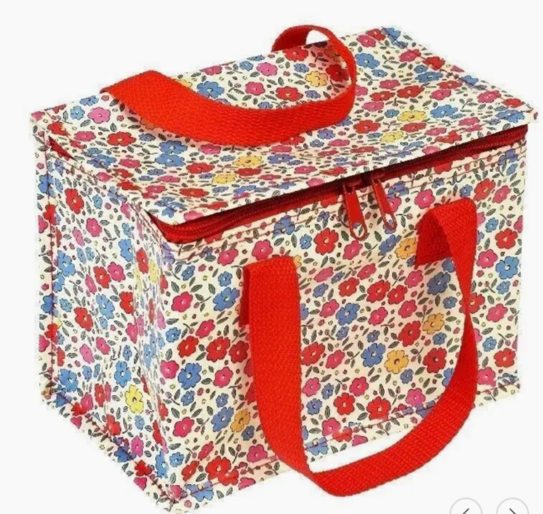 Spotlight Insulated Lunch Bag – Red Floral