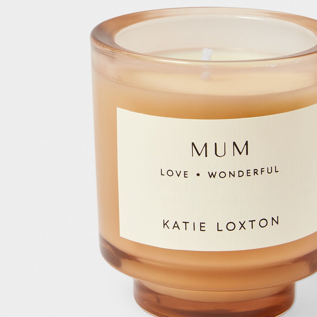 Katie Loxton | 'Mum' Sentiment Candle: Fresh Linen & White Lily | Mother's Day Gift