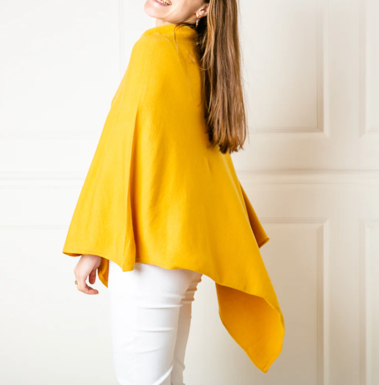 Poncho | Mustard Yellow