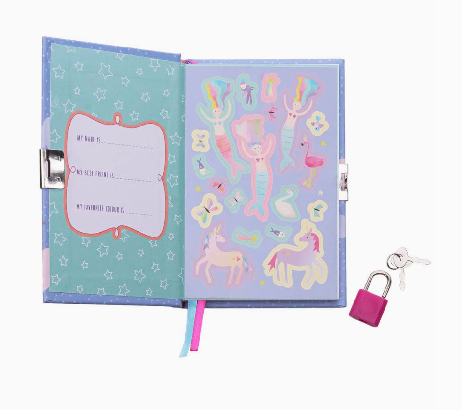 My Secret Scented Diary | Fantasy | Padlock & Key