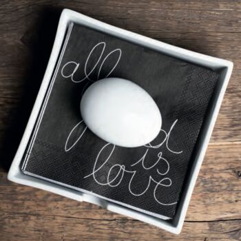 Pebble Cocktail Napkin Holder