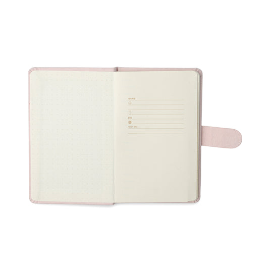 Mini Password Journal | Pink | Padlock