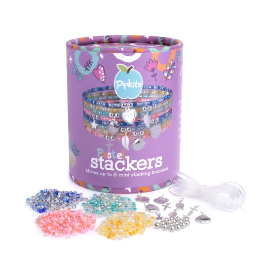 Pastel Stackers Kid's Bracelet Jewellery Making Kit