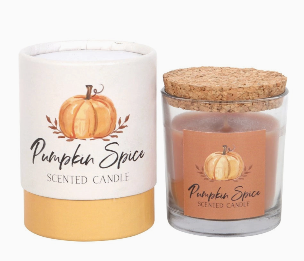 Pumpkin Spice Autumn Scented Candle