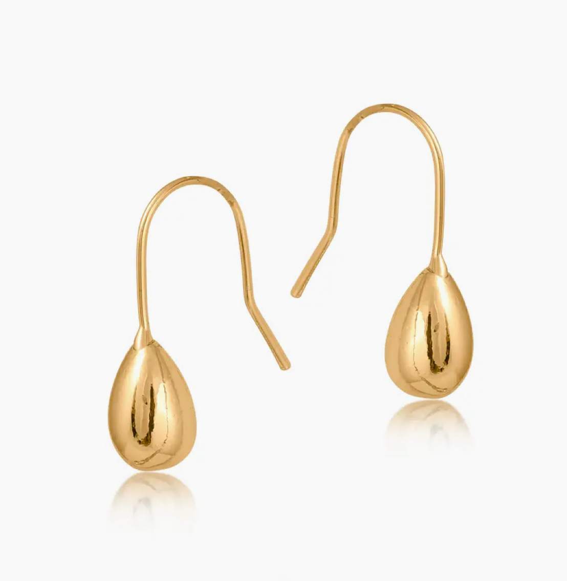 Salome Drop Earrings | Gold Tone