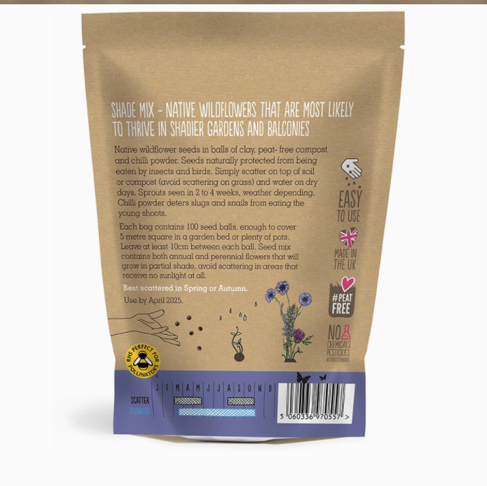 Seedball | Shade Mix Seed Grab Bag