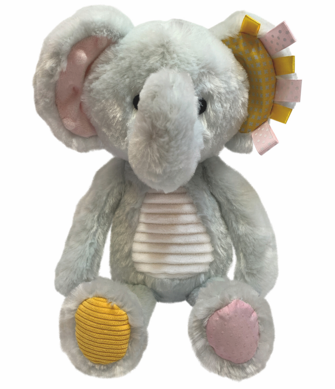Medium Elephant Sensory Snuggable Soft Toy