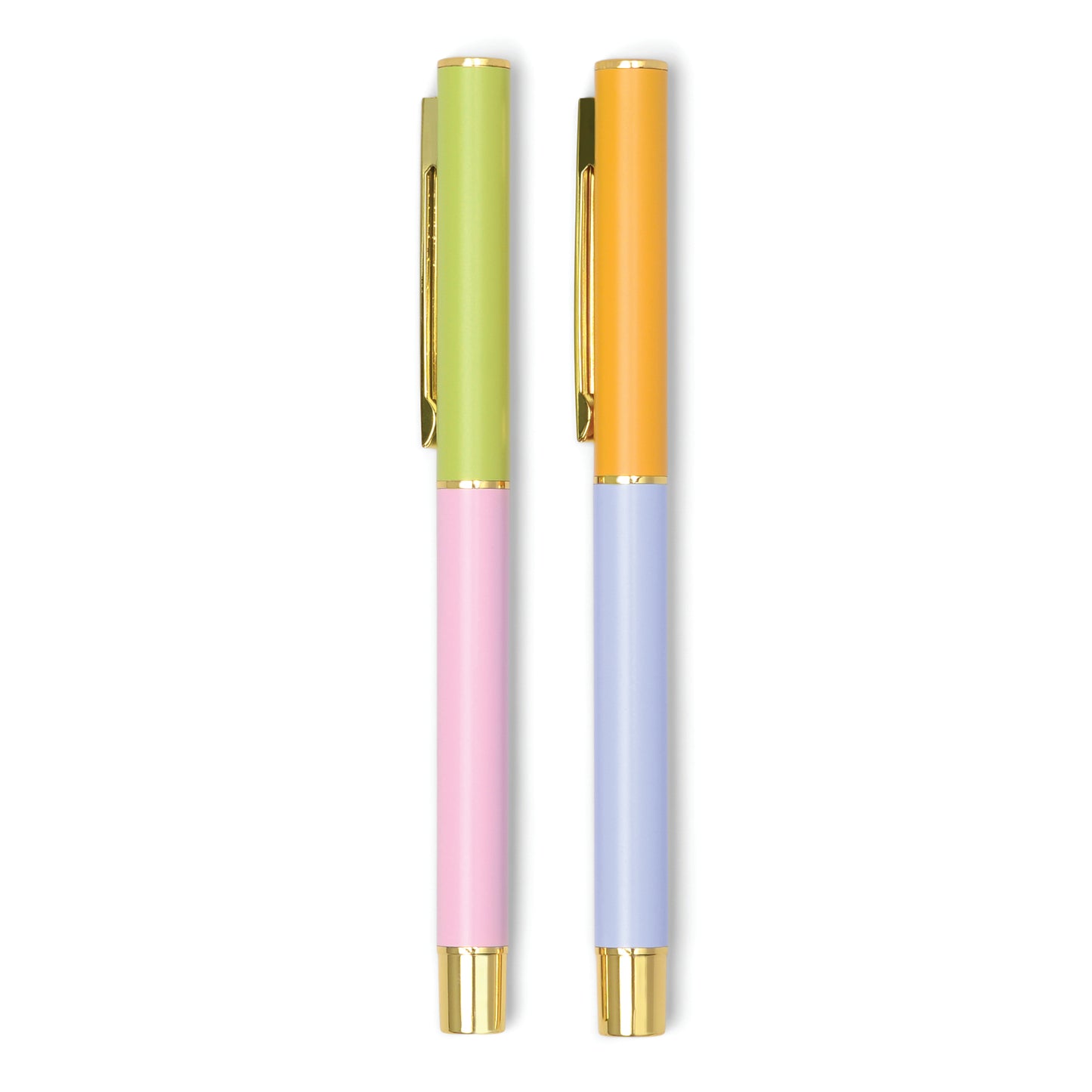 Colour Block Pens |  Lilac & Cornflower (Set of 2)