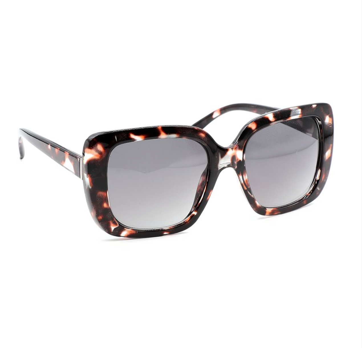 Recycled oversize square frame sunglasses