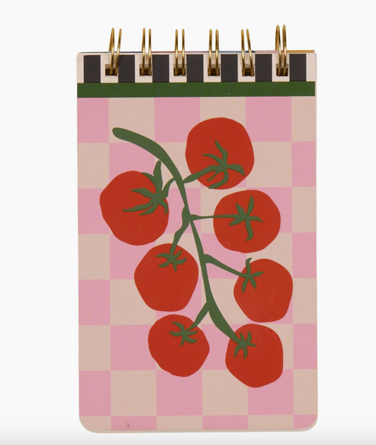 Heirloom Tomato Wirebound Notepad