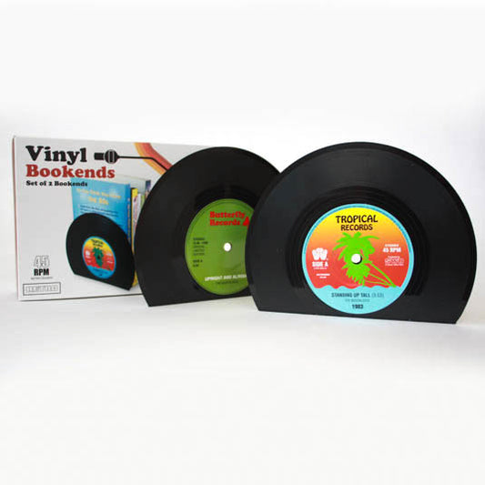 Vinyl Record Bookends