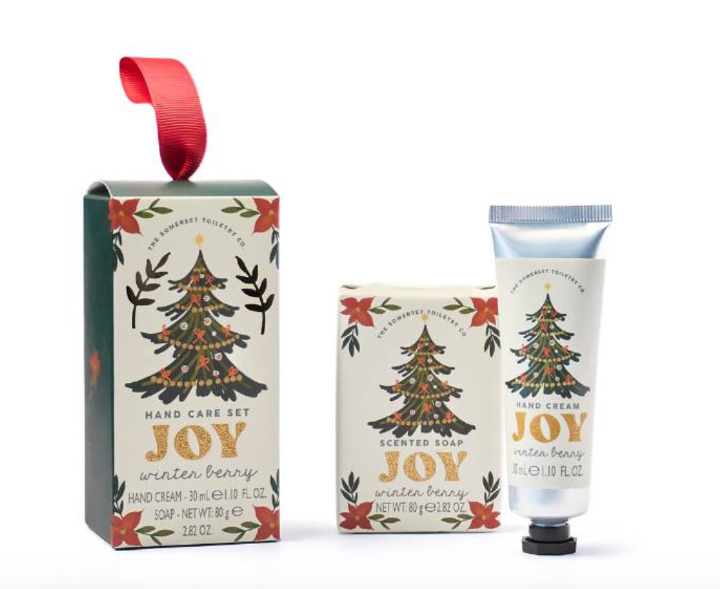 Joy | Winter Berry | Festive Mini Handcare Kit