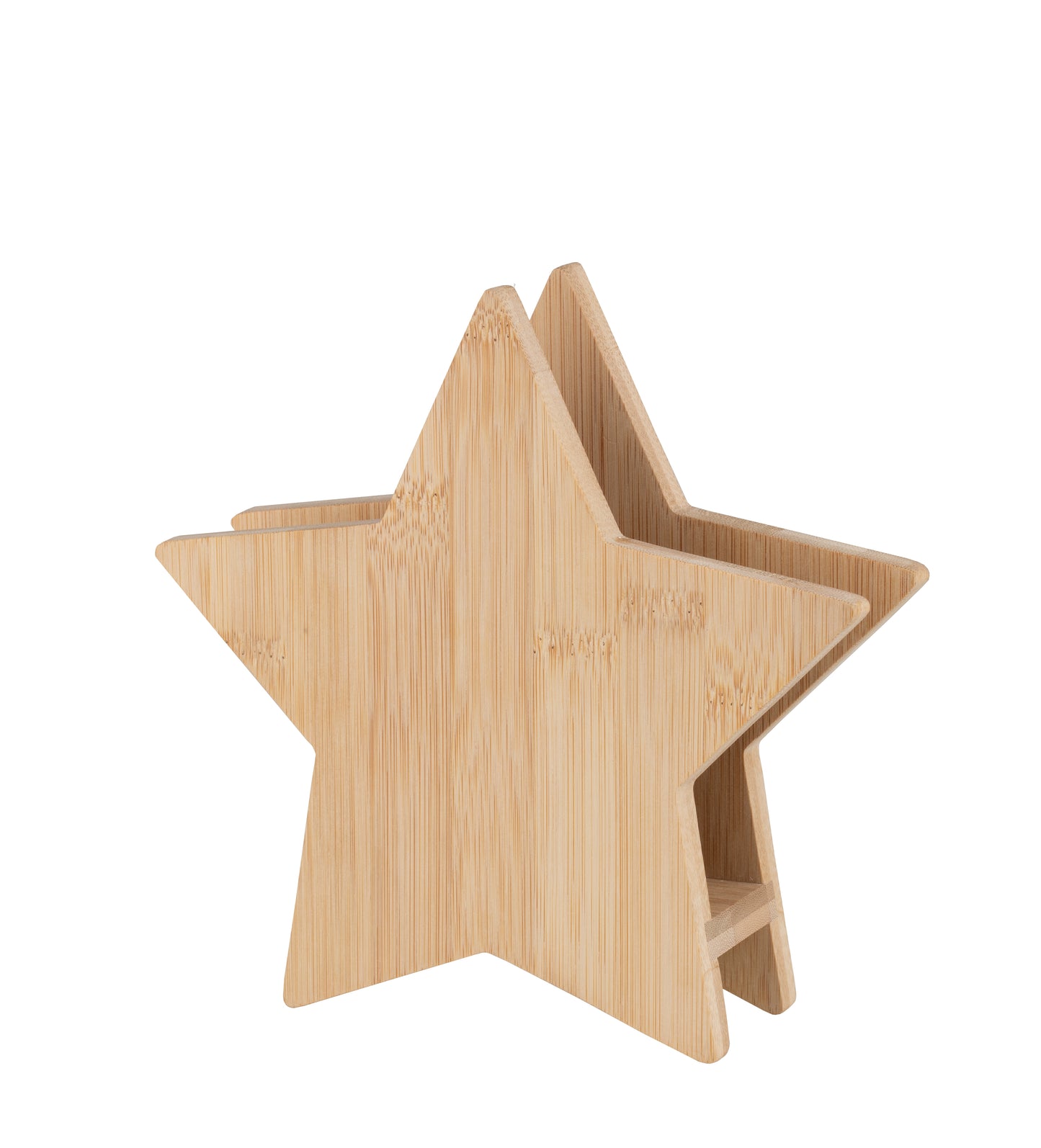 Wooden Star Napkin Holder