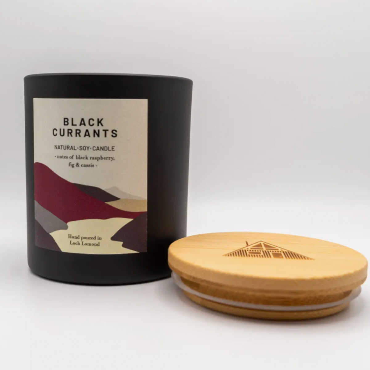 Black Currants Loch Lomond Soy Wax Candle