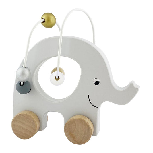 elephant abacus wooden toy