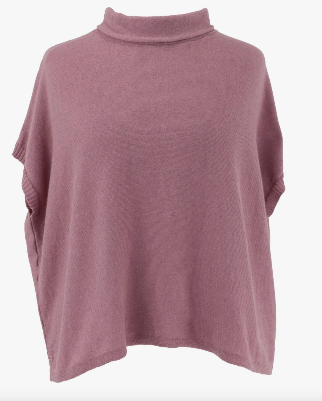 Cashmere Blend Tunic - Rose Pink