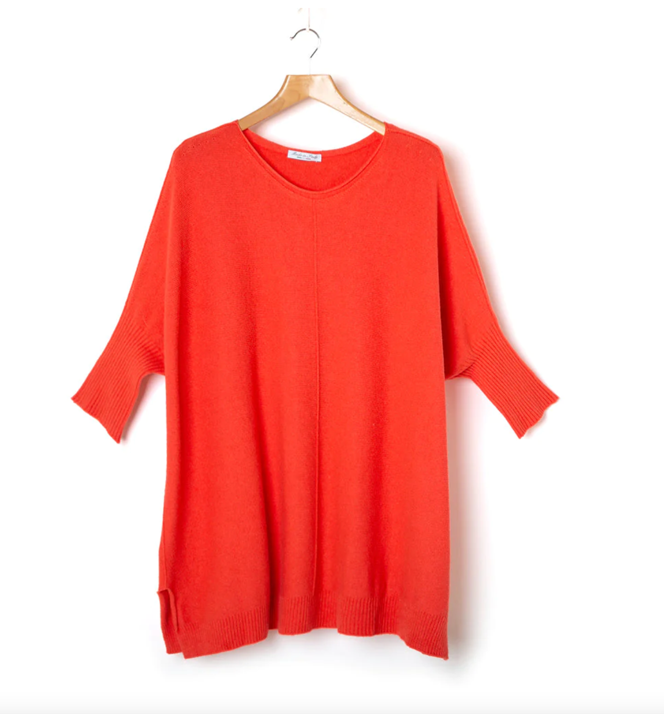 Chelsea Seam Front Jumper - Coral