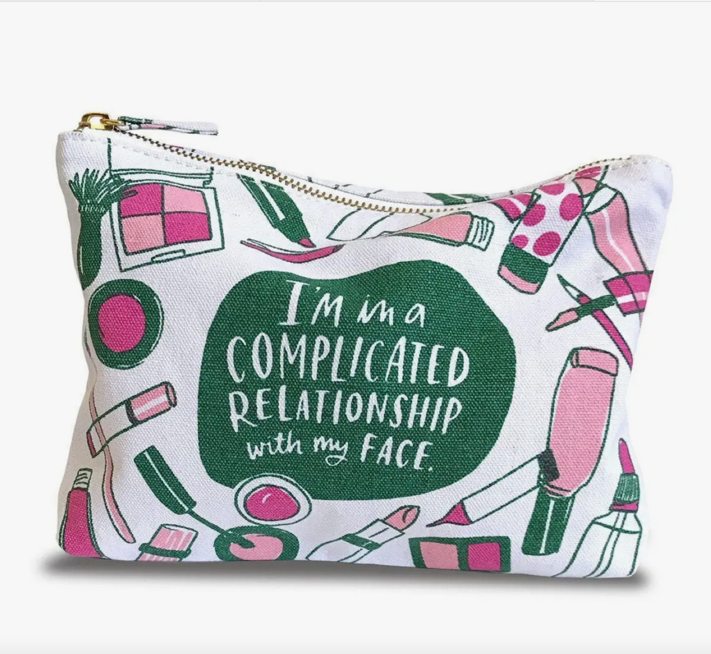 Complicated Relationship Make Up Pouch