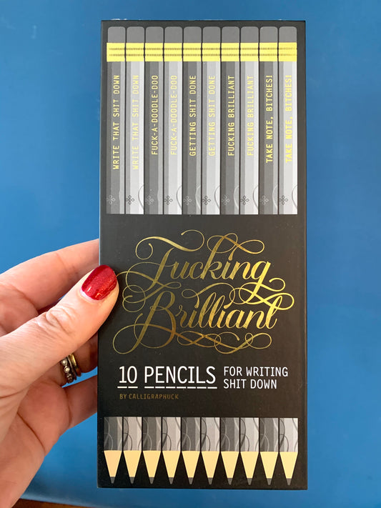 F*ucking Brilliant Pencils