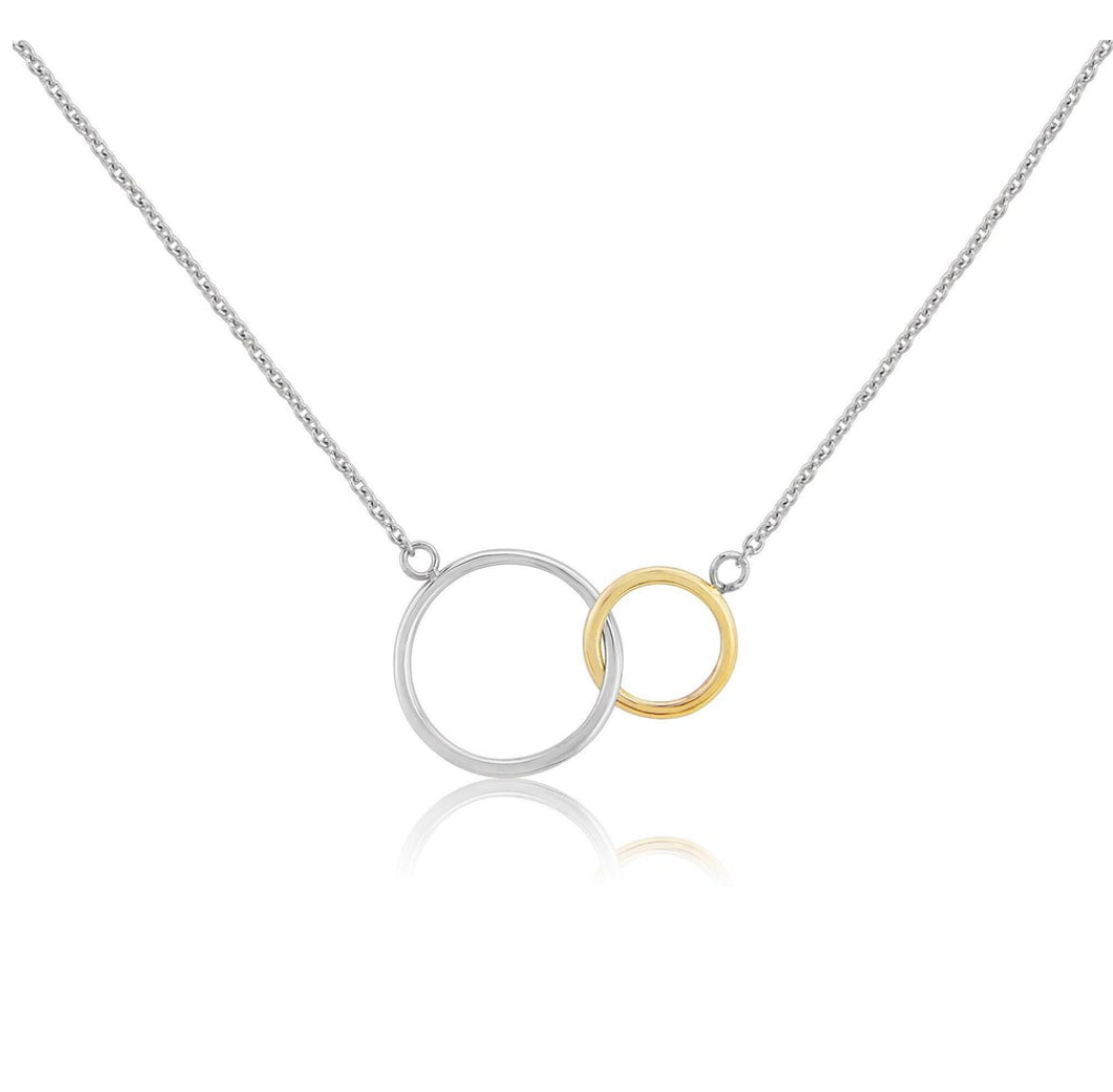 kelso interlocking circles necklace