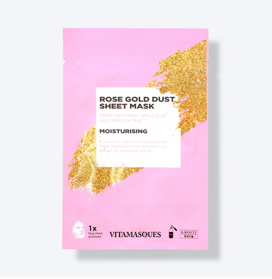 Rose Gold Dust Sheet Mask