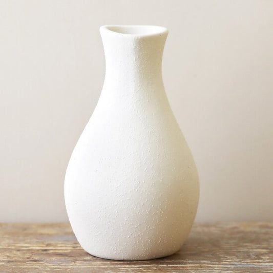 Simple Textured Ceramic Vase