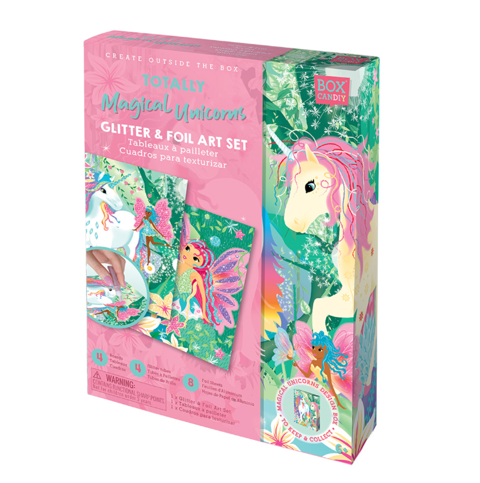Totally Magical Unicorns: Glitter & Foil Art Set