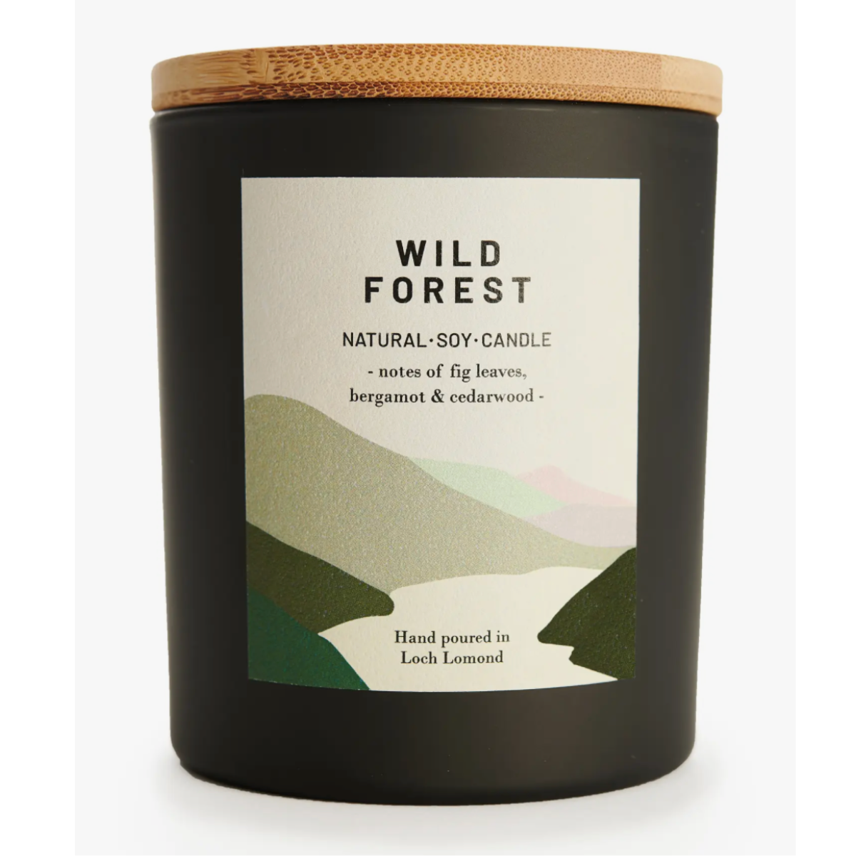 Wild Forest Loch Lomond Soy Wax Candle